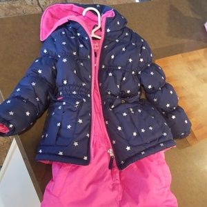 Girls 4t snow outfit